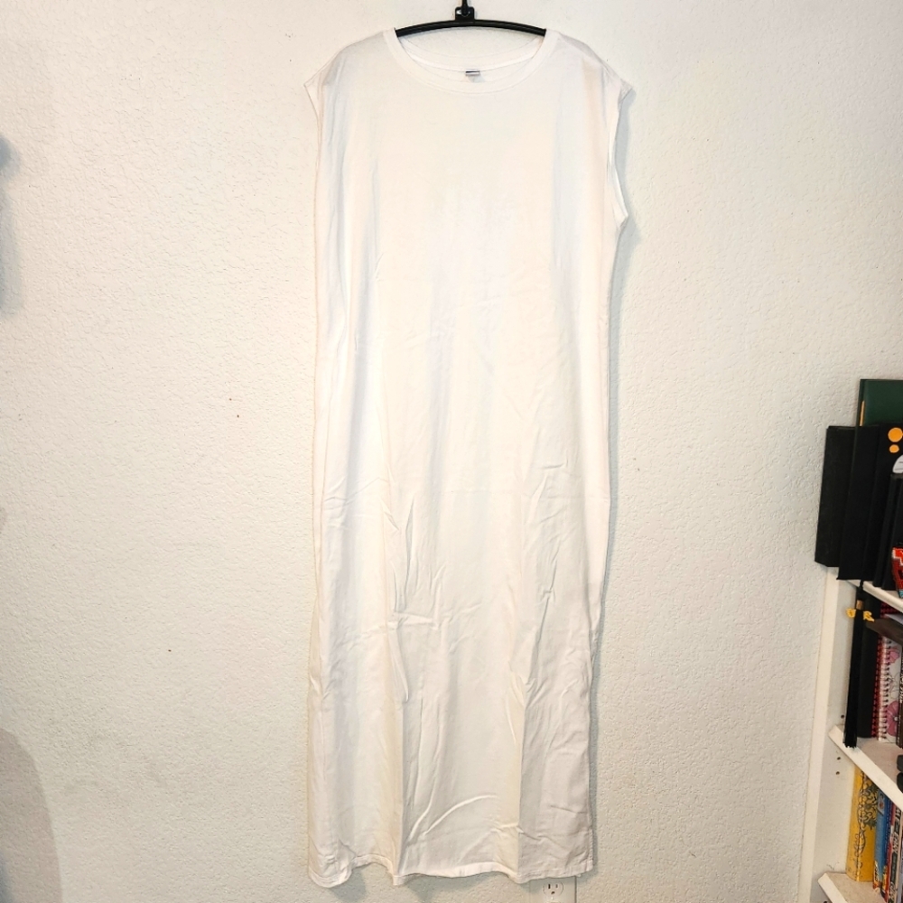 Old Navy Sleeveless Maxi Column Dress, Size L - Picture 2 of 6